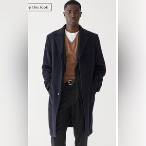 BRAND NEW Men’s J. Crew Wool-Cashmere Ludlow Overcoat